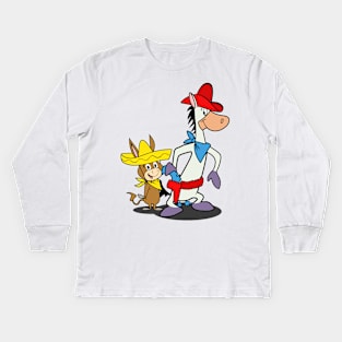 Baba and Quick Draw Kids Long Sleeve T-Shirt